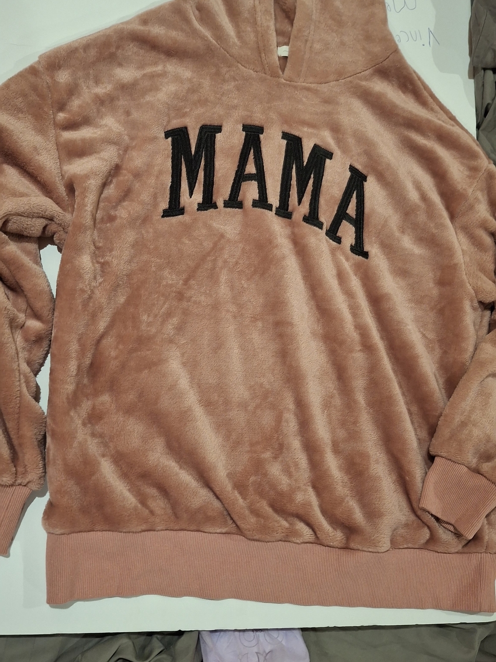 Cozy 'MAMA' Hoodie & Jogger Set - Dusty Rose - Picture 5 of 16